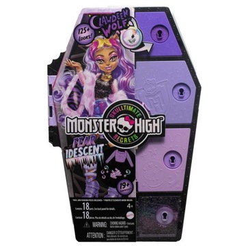 Mattel Lalka Monster High STRASZYSEKRETY Clawdeen Wolf HNF74