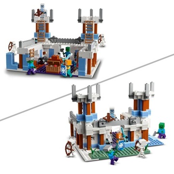 LEGO Minecraft 21186 Ледяной замок
