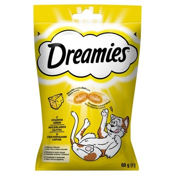 DREAMIES PRZYSMAK Z PYSZNYM SEREM DLA KOTA 60g