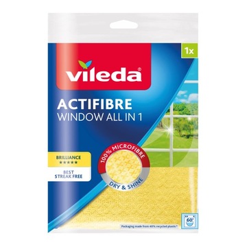Ścierka okienna, pucerka Actifibre Vileda 1szt