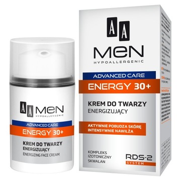 AA Men Advanced Care Energy 30+ эн-крем для лица