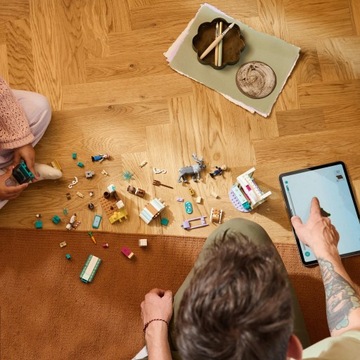 LEGO Disney 43256 Przygoda na sankach Anny Frozen Kraina Lodu