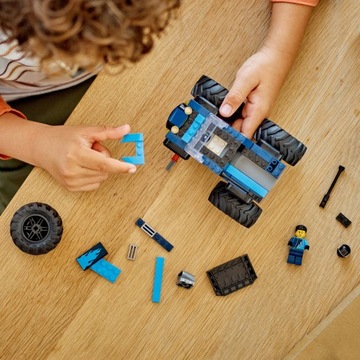 LEGO City 60402 Синий Монстр-трак МОНСТРА-ГРУЗОВИК ДЛЯ 5, 6, 7, 8, 9, 10 ЛЕТ