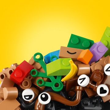 LEGO Classic 11031 Подарочная сумка Creative Monkey Fun Bricks 5+