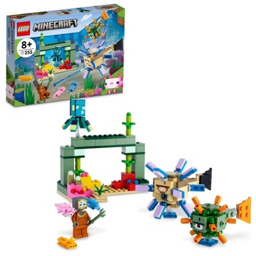 LEGO Minecraft 21180 Rafa Koralowa Strażnik Skarb