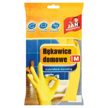 JAN NIEZBĘDNY RĘKAWICE LATEKSOWE DOMOWE M