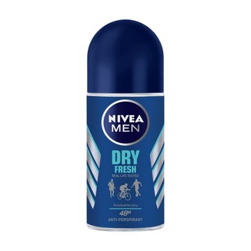 NIVEA MEN DRY FRESH ANTYPERSPIRANT MĘSKI ROLL ON 50 ML