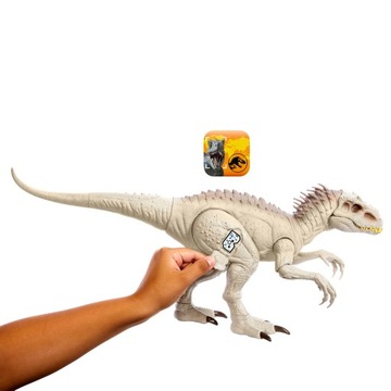 Фигурка Indominus Rex Sneak Attack из мира Юрского периода с функцией HNT63