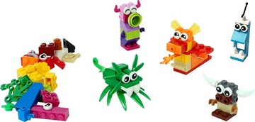 LEGO CLASSIC Kreatywne potwory 11017
