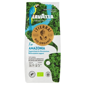 Lavazza Tierra Bio-Organic for Amazonia Kawa palon