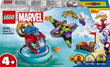 LEGO SPIDEY 10793 ЧЕЛОВЕК-ПАУК ЛЕТАЮЩИЙ ВЕРТОЛЕТ ЗЕЛЕНЫЙ ГОБЛИН 4+