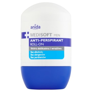 ANIDA MEDISOFT MEN anti-perspirant roll-on 50 ml