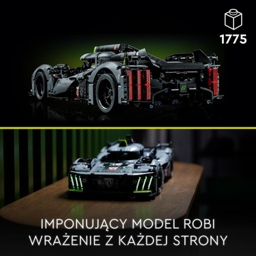 LEGO Technic 42156 Гибридный гиперкар PEUGEOT 9X8 24H Le Mans 1775 (42156 кубиков)