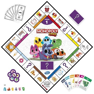 Настольная игра HASBRO Monopoly Junior F8562120