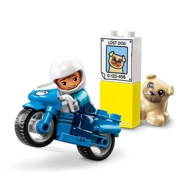 LEGO Duplo 10967 Полицейский мотоцикл