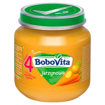 Обід Bobovita від 4 місяців 125 г овочі Супчик овочева