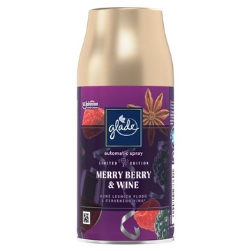 Odświeżacz Glade wino i jagody ZAPAS puszka 269