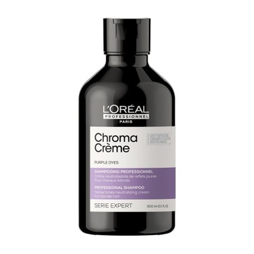 Loreal CHROMA CREME Purple Dyes fioletowy szampon wł. blond 300ml