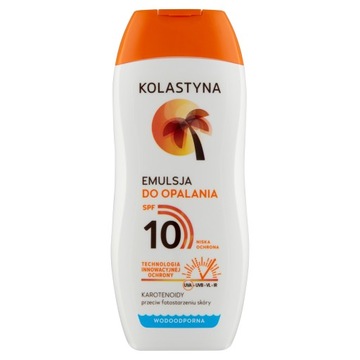Balsam Emulsja do opalania Kolastyna wodoodporna 10 SPF 200 ml