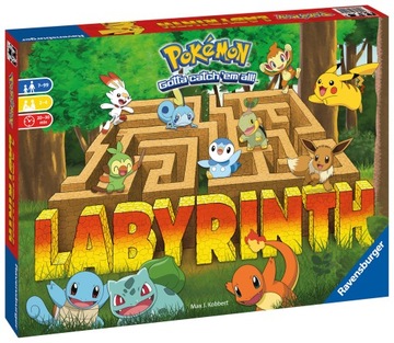 Настольная игра RAVENSBURGER Labyrinth Pokemon 27036