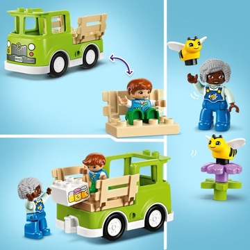 Большая машина для ухода за пчелами и ульями LEGO Duplo (10419)