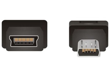 АДАПТЕР MINI USB FEMALE НА micro USB MALE 2.0