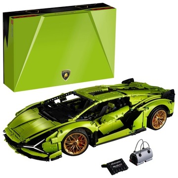 SAMOCHÓD LEGO TECHNIC LAMBORGHINI SIAN FKP 37 REPLIKA ZESTAW 3696EL PREZENT