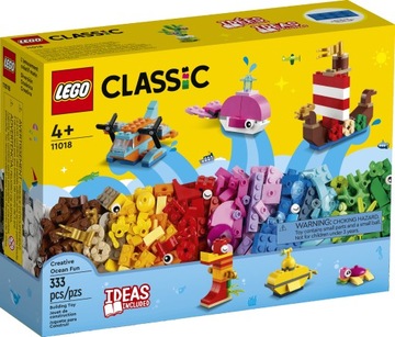 LEGO Classic 11018 Kreatywna oceaniczna zabawa