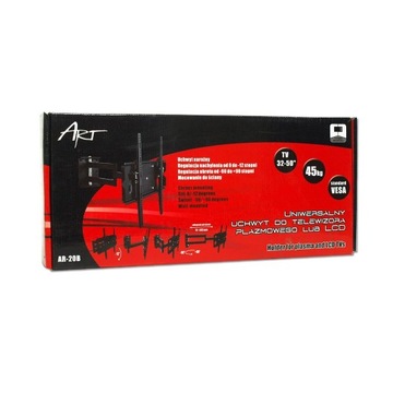 ART AR-20B Держатель ЖК-дисплея 32-65 дюймов 45 кг вертикальный/горизонтальный