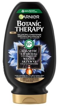 Garnier Botanic Therapy Odżywka do włosów suchych z węglem aktywnym