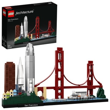 LEGO 21043 Architecture San Francisco OPAKOWANIE OUTLET