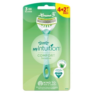 MASZYNKI DO GOLENIA COMFORT WILKINSON 6szt