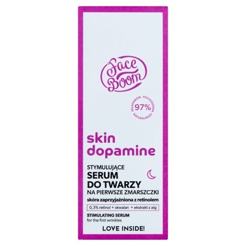 FaceBoom Skin Dopamine Stymulujące serum do twarzy 30 ml BEZ OPAKOWANIA