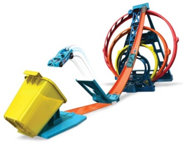 HOT WHEELS TRACK BUILDER - TRIPLE LOOP - GLC96