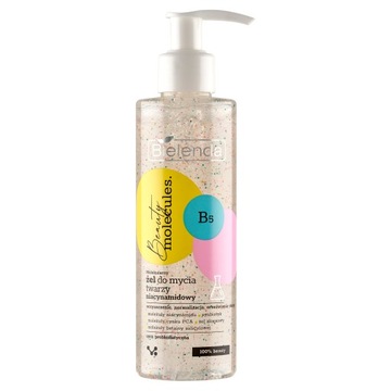 BIELENDA BEAUTY MOLECULES ŻEL DO MYCIA TWARZY NIACYNAMIDOWY 195g