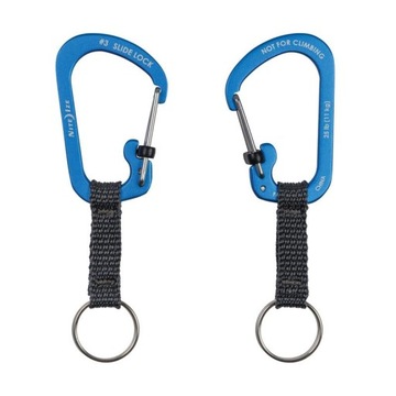 Брелок для ключей Nite Ize SlideLock, алюминиевый карабин, нет