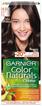 Garnier Color Naturals Creme 4.12 Lodowy Brąz krem koloryzujący do włosów