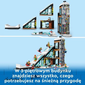 LEGO City 60366 Лыжный и альпинистский центр