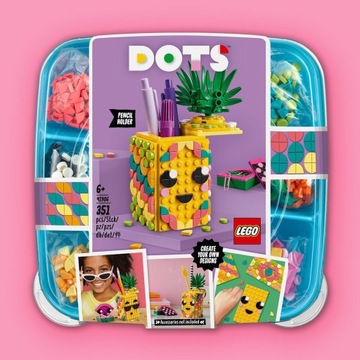 LEGO Dots 41906 Подставка для ручек с ананасом