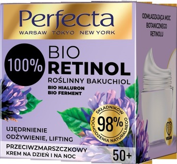PERFECTA BIO RETINOL KREM DO TWARZY 50+ dzień i noc 50ml
