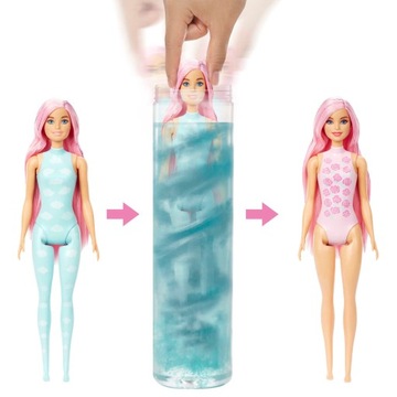 Lalka Barbie Color Reveal Słońce i deszcz HCC57