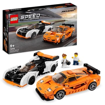 LEGO SPEED CHAMPIONS 76918 MCLAREN SOLUS GT I F1 LM + LEGO TORBA ŚREDNIA