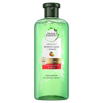 Herbal Essences Bio:renew Szampon Bez Siarczanów Zawierający Silny Aloes +