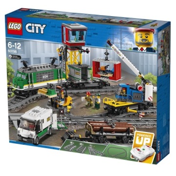 LEGO City 60198 Товарный поезд БОЛЬШОЙ НАБОР 1226 деталей
