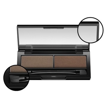 Max Factor Real Brow Duo Kit paletka cieni do brwi 02 Medium 3.3g