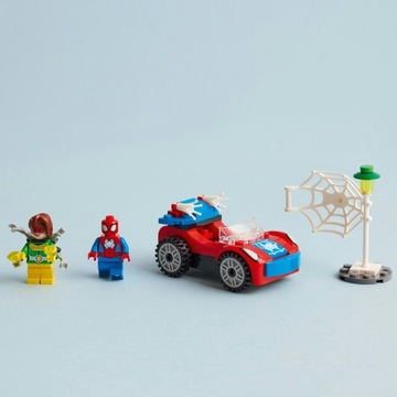 LEGO MARVEL — АВТОМОБИЛЬ ЧЕЛОВЕКА-ПАУКА И ДОК ОК 10789