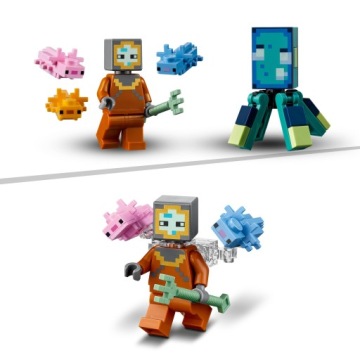 LEGO Minecraft 21180 Бой со стражником