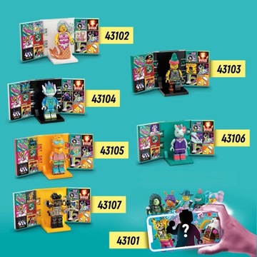 LEGO Vidiyo 43106 Единорог DJ BeatBox 7+