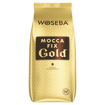 Kawa ziarnista mieszana Woseba Mocca Fix Gold ziarnista 1kg 1000 g