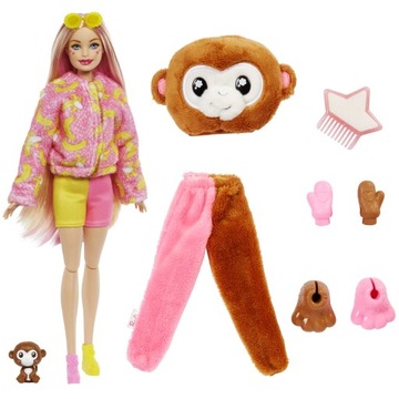 Barbie Cutie представляет обезьянку из джунглей HKR01